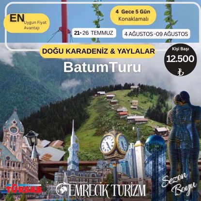 ORTA VE DOĞA KARADENİZ TURU 2025 resmi